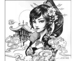 刘大美人自曝是皇族后裔,她背后纹身到底藏着什么秘密。